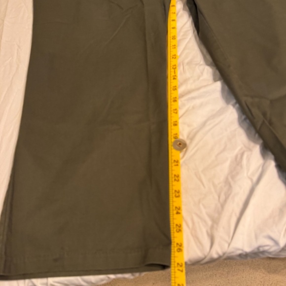 Lee Plus Relaxed Fit Straight Leg Pants β 30W Medium β Olive Green - Picture 6 of 9